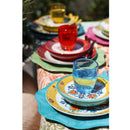 Servizio Piatti 18 Pezzi in Porcellana e Gres Villa d'Este Cala Moresca