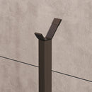 Panca Palestra Pesi Multifunzione 6 in 1 Schienale Regolabile Nero e Blu      