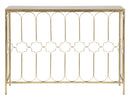 Console Glam Balcony 112x31x81,25 cm in Ferro Oro