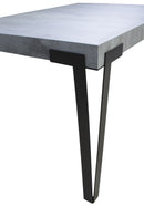 Tavolo 160x90x77 cm Rio Fix Cemento