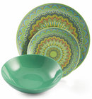 Servizio Piatti 18 Pezzi in Porcellana e Gres Villa d'Este Home Tivoli Maraja Multicolor