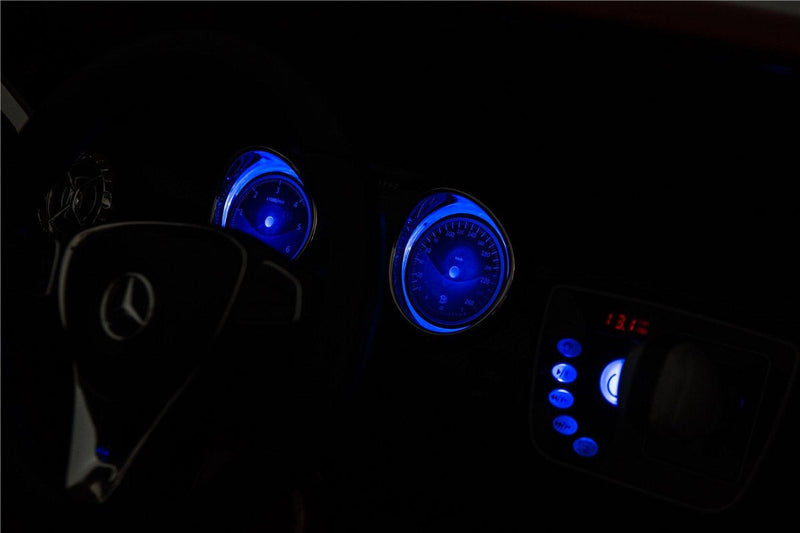 Macchina Elettrica per Bambini 2 Posti 12V Mp4 con Licenza Mercedes Classe X Pick-up Blu