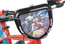 Bicicletta per Bambini 16" Marvel Spiderman Freni Caliper e Stabilizzatori in Acciaio Hi-Ten Rosso