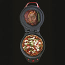 Piano Cottura Multifunzione Duadine 3 in 1 Antiaderente 1200W Kooper Italì Pizza Maker