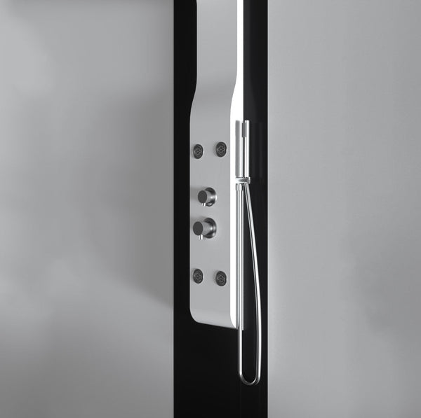 Colonna Doccia Idromassaggio in ABS Relax Bianco Opaco acquista