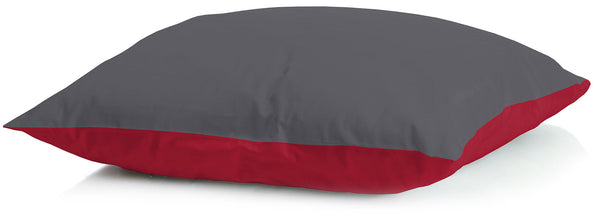 Guanciale in Piuma D'Oca con Federa Duoubleface Bordeaux/Grigio Scuro acquista