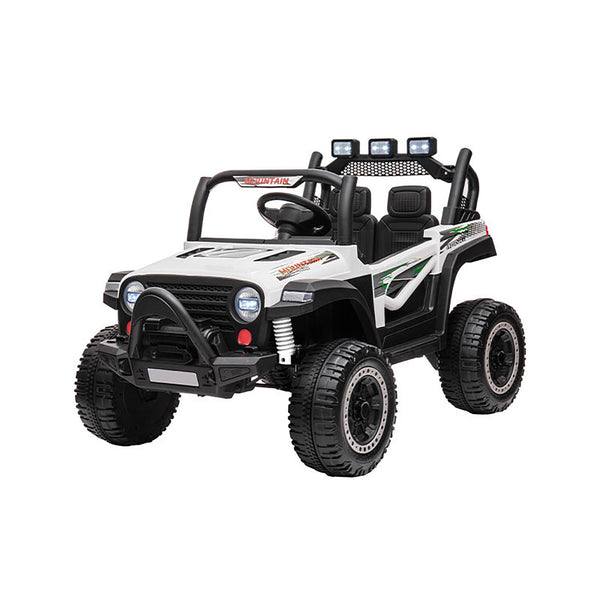 acquista Macchina Elettrica per Bambini 12V Fuoristrada Offroad Mountain Bianco