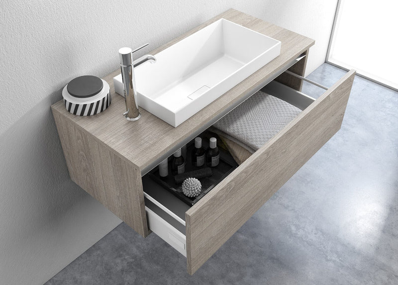 Mobile Bagno Sospeso 100cm TFT Ibiza Tabacco Chiaro 3