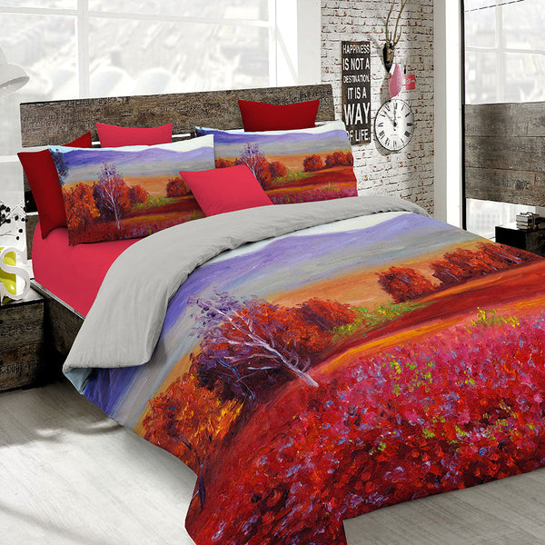 Copripiumino con stampa sul Sacco e Federe Matrimoniale prezzo