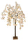 Pesco Artificiale ad Uso interno con Led Altezza 120 cm