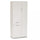 Armadio 3 Ante 1 Cassetto 75x38x174 h cm in Truciolare bilaminato Bianco