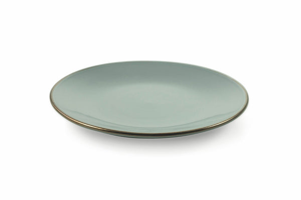 acquista Set 6 Piatti Frutta Ø20,4x2,5 cm in Gres Villa d'Este Home Tivoli Royal Light Grigi