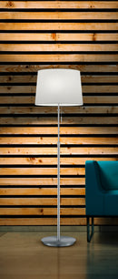 Piantana da Interno  E27 in Metallo Nickel Opaco