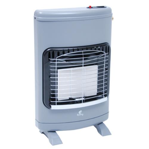 sconto Stufa a Gas Metano Grigia per Interno Infrarossi da Parete Muro o Pavimento