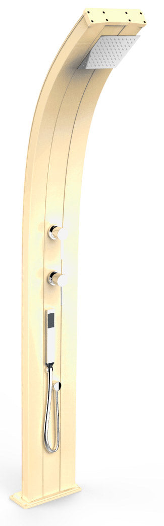 Doccia da Esterno Giardino Miscelatore e Doccetta Mobile Arkema Dada Champagne Bronze prezzo