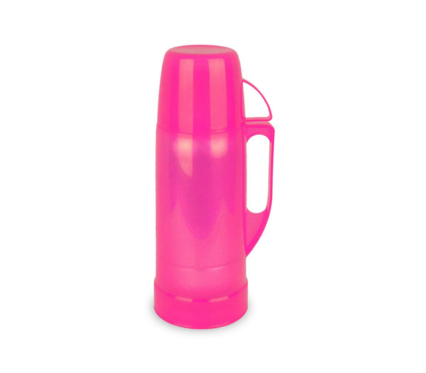 prezzo Thermos per bevande welkhome rivestito in plastica colorata 450 ml Rosa