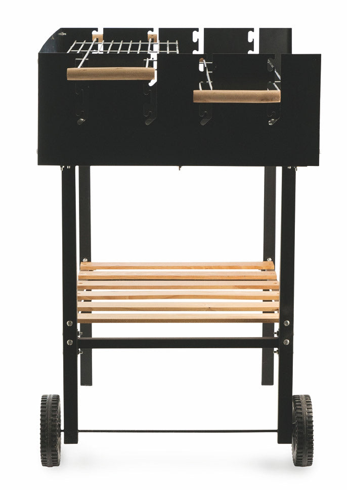 Barbecue a Carbone con 2 Griglie in Acciaio Soriani Sun-Day