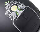 Casco Jet per Scooter Visiera Sagomata CGM Cancun 107S Nero Opaco