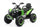 Quad Elettrico per Bambini ATV Safari Gold 24V con Telecomando Verde