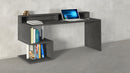 Scrivania a Giorno 180x60x92,5 cm Esse Report Grigio  
