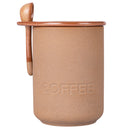 Barattolo Caffè con Cucchiaino Ø10x15 cm 900 ml in Ceramica VdE Tivoli 1996 Pompei