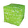 Pouf Puff Puf Cubo 40x40x40cm Big City Verde Avalli