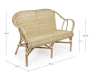 Divano 2 Posti 109x65x81h cm Ines