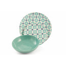 Servizio Piatti 18 Pezzi in Porcellana e Gres Villa d'Este Fiji