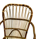 Poltrona da Giardino in Rattan 64x73H45/98cm Naturale