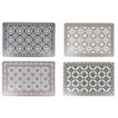Set 4 Tovagliette 45x30 cm  in PVC VdE Tivoli 1996 Geometric