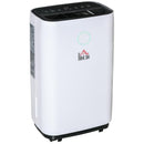 Deumidificatore d'Aria 20 Litri 395W 3 Modalità e 2 Velocità Bianco