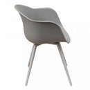 Sedia Sestriere 61x61x80 h cm in Plastica Tortora