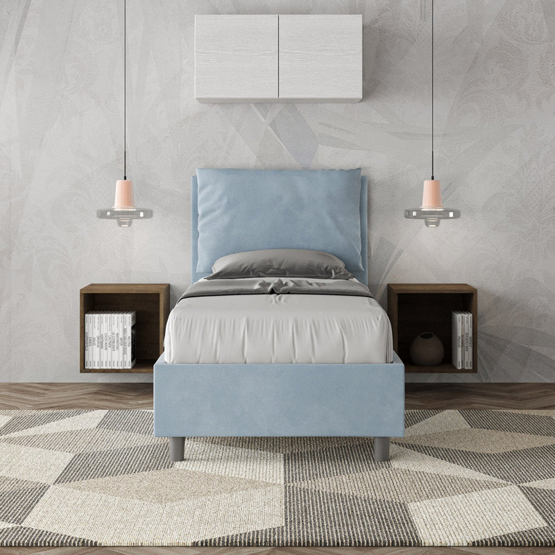 Letto Singolo Antea Azzurro Varie Misure