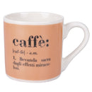 Set 6 tazzine Caffè Ø5,5x5,5 cm in New Bone China VdE Tivoli 1996 Colours