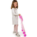 Passeggino per Bambole con Fantasia Orsetti Rosa
