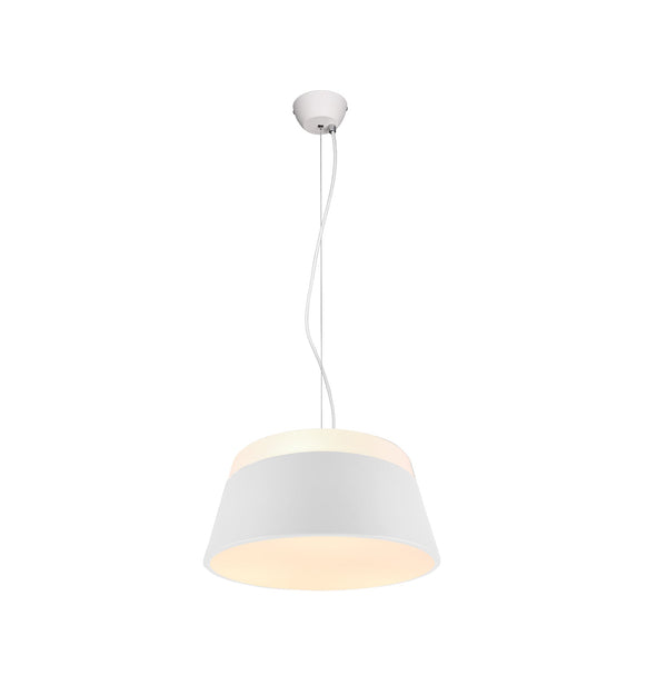 Lampada a Sospensione da Interno E27 in Metallo Bianco Opaco online