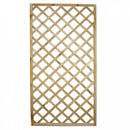 Traliccio Grigliato per Piante Sandra 120x10 cm in Legno