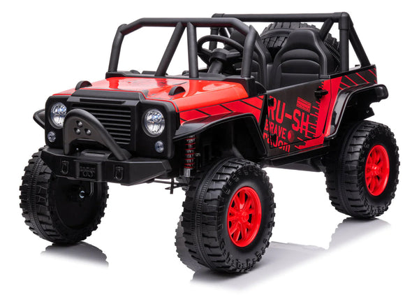 prezzo Macchina Elettrica per Bambini 24V 2 Posti Desert Rosso