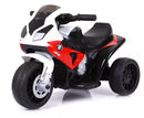 Moto Motocicletta Elettrica per Bambini 6V con Licenza BMW S1000RR Rossa