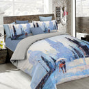 Copripiumino con stampa sul Sacco e Federe Matrimoniale