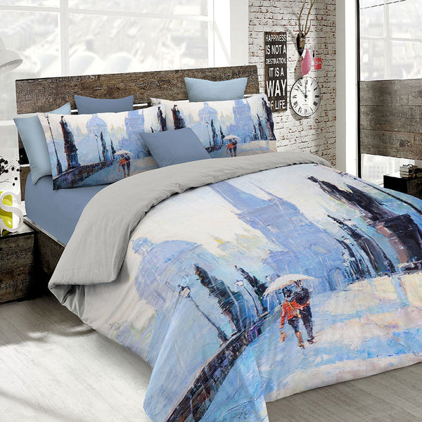 Copripiumino con stampa sul Sacco e Federe Matrimoniale online