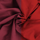 Copripiumino con Sacco e Federe in Tinta Unita Double Face Linea Vera Bordeaux e Rosso