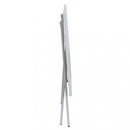 Tavolo Bristol 70x70x72 h cm in Acciaio Tortora Chiaro