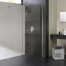 Parete Doccia Walk-In In Cristallo Trasparente 8mm H198 Fosterberg Side Varie Misure