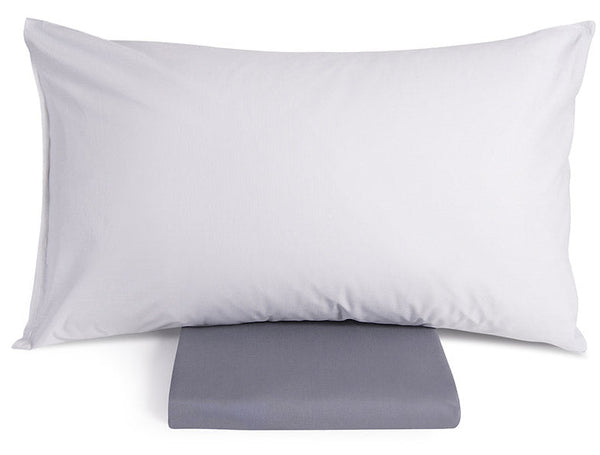 Copripiumino Double Face con Federe Mitera Giada Ostrica e Grisaglia Varie Misure sconto