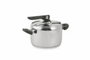 Pentola a Pressione in Acciaio Ø22cm 5 Litri Soriani Carlotta