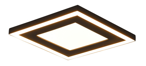 prezzo Plafoniera da Interno a LED in Plastica Nero Opaco