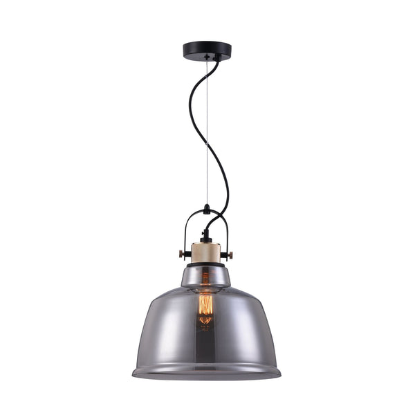acquista Lampada pendente Pendant in Metallo Irving Nero