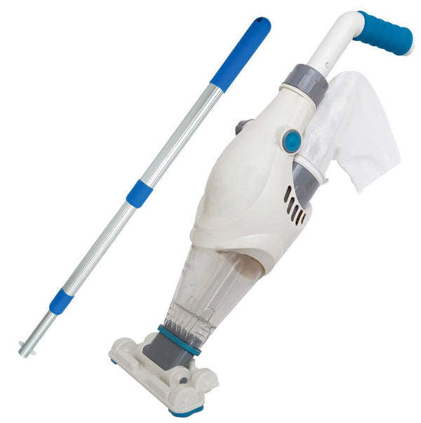 sconto Pulitore Aspiratore per Piscine a Batteria con Palo Telescopico NetSpa Super Cleaner