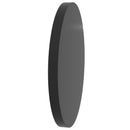 Specchio Rotondo da Parete Ø61 cm  in Lega di Alluminio Nero